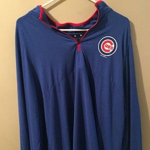 Chicago Cubs New Era Quarter Zip Pullover Long Sleeve Shirt 2XL 2019 Unisex